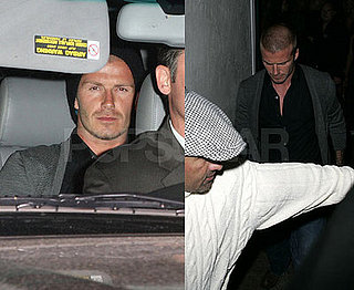 David Beckham One Man Night on the Town