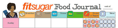 Free Downloadable Food and Fitness Journals