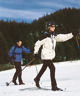 Cross Country Skiing With a Friend
