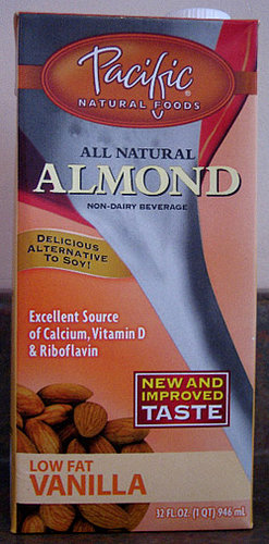 Almond Milk is Dairy, Cholesterol and Soy Free