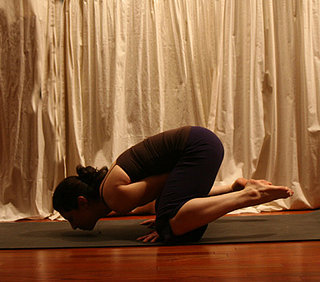 Prep for 1-Legged Arm Balancing Yoga Pose