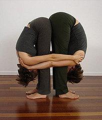 Slideshow of Partner Yoga Poses