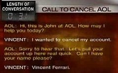 AOL Won't Let Go of Customers