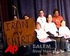 "Iron My Shirt!" Protestor at Hillary Clinton Campaign Event