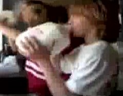 Science Class Has a Milk Chugging Contest Science Class Has a Milk Chugging Contest