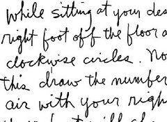 An Instructional Note