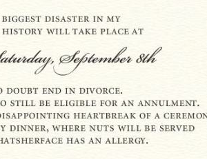Mother-in-Law Sends a Wedding Invitation