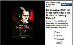 Do You Agree With the Golden Globe Movie Winners? Do You Agree With the Golden Globe Movie Winners?