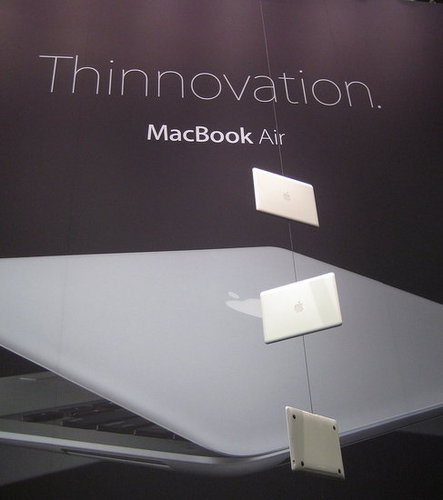 The MacBook Air Looks Sexy In Mid-Air
