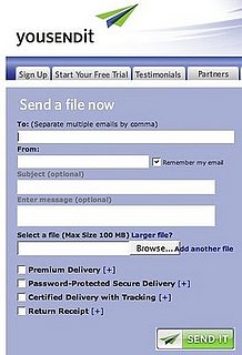 Geek Tip: Use YouSendIt to Send Big Files