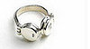 The Sterling Silver Headphones Ring Makes My Faves List
