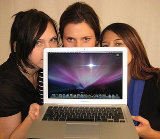 Three Girls Unboxing The MacBook Air