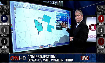 CNN Goes High-Tech For Super Tuesday 