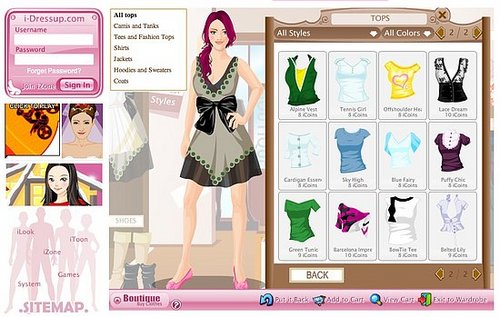 I-Dressup Lets You Play Virtual Dress Up