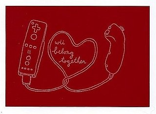 Hand-Crafted "Wii Belong Together" Print 
