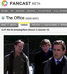 Website of the Day: Fancast Website of the Day: Fancast