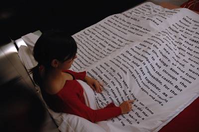 Geeky Good Night Reading Quilt Geeky Good Night Reading Quilt