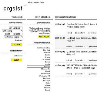 Website of the Day: Crgslst