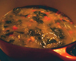 White Bean Escarole Soup