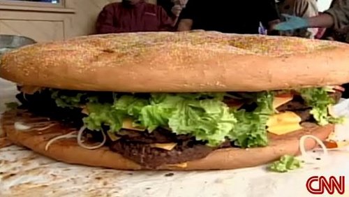 California Restaurant Creates a 222 Pound Cheeseburger