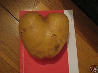 Bid on This: Heart-Shaped Potato on Ebay