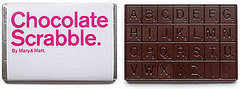 Mary & Matt Create a Dark Chocolate Scrabble Bar Mary & Matt Create a Dark Chocolate Scrabble Bar