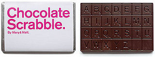 Mary & Matt Create a Dark Chocolate Scrabble Bar