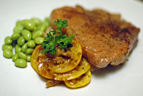 A Flash in the Pan: Fennel-Crusted Pork Chops With Charred Lemons