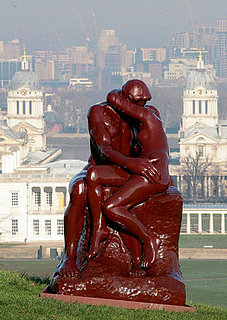 Rodin's The Kiss Recreated in Marmite