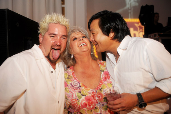 Guy Fieri, Paula Deen, Ming Tsai Guy Fieri, Paula Deen, Ming Tsai