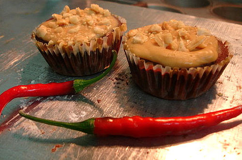 Reader Recipe: Chocolate and Chili Cupcakes With Peanut Butter Frosting