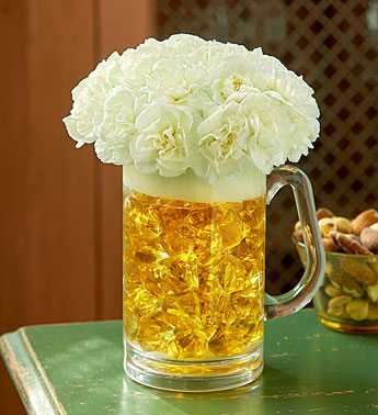 Beer Mug of Blooms Beer Mug of Blooms