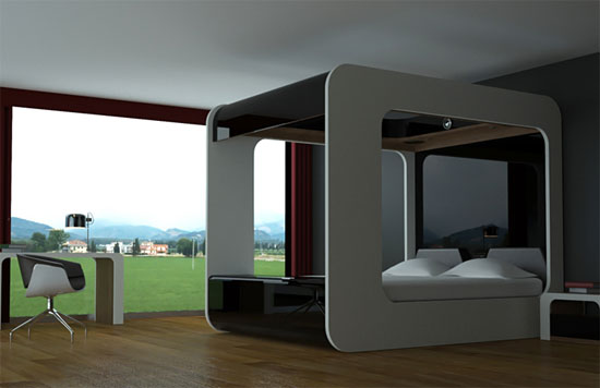 Hi-Can Canopy Bed