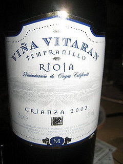 Happy Hour: Viña Vitaran Rioja Tempranillo