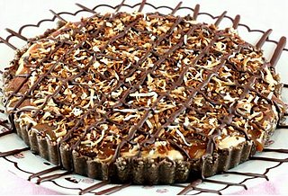 Yummy Link: Girl Scout Samoa Cheese Tart