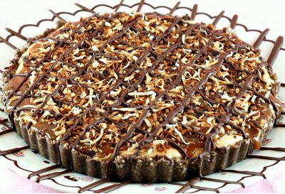 Yummy Link: Girl Scout Samoa Cheese Tart