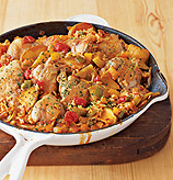 Fast & Easy Dinner: Arroz con Pollo with Apples Fast & Easy Dinner: Arroz con Pollo with Apples