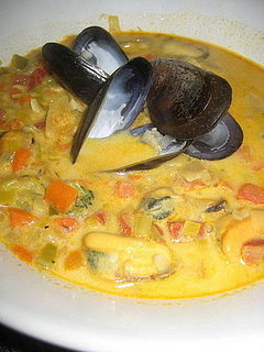 Soup's On: Mussel and Chorizo Soup