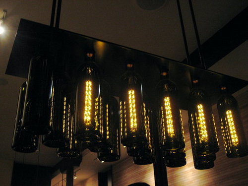 Wine Bottle Chandelier: Love It or Hate It?