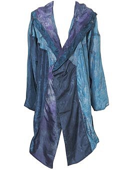 Tie Dye Parka (£90) by Unique - The Boutique - Topshop