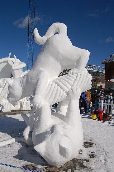 Out and About: Colorado's Snow Sculpture Championships Out and About: Colorado's Snow Sculpture Championships