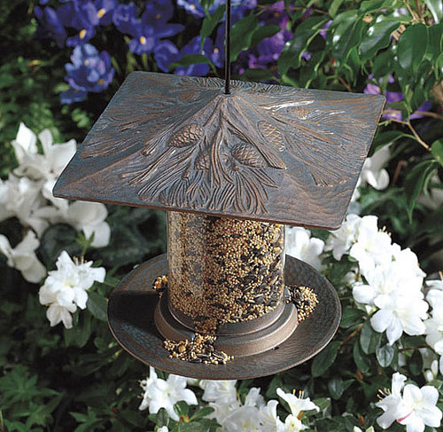 Feed the Birds: Pinecone Tube Feeder and Sunflower Seeds
