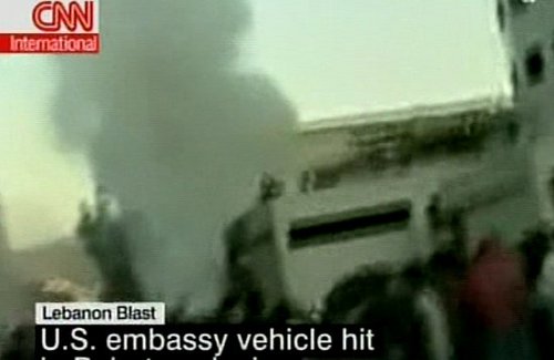 Headline: Explosion in Beirut Targets US Embassy