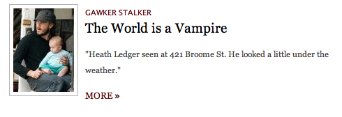She Said, She Said: the Media and Heath Ledger's Death