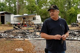 Headline: Katrina Victims Booted Out of FEMA Trailers