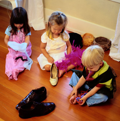 Dressing Up's More Than Wearing Mama's Heels