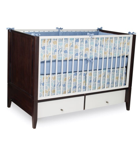 Silverlake Crib and Zoo Bedding Silverlake Crib and Zoo Bedding