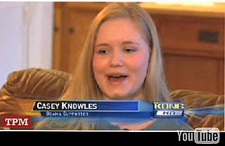 Girl in Clinton Ad Voting For Obama