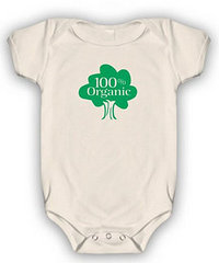 Go Green: 100% Organic Onesie 