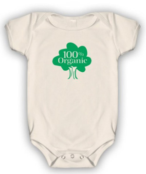 Go Green: 100% Organic Onesie 